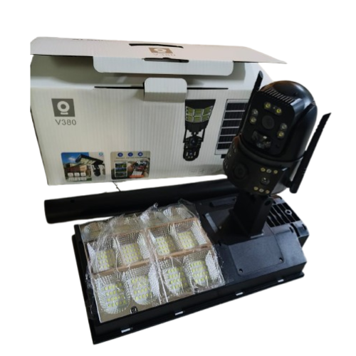 180W 4G Solar Floodlight with PTZ Camera