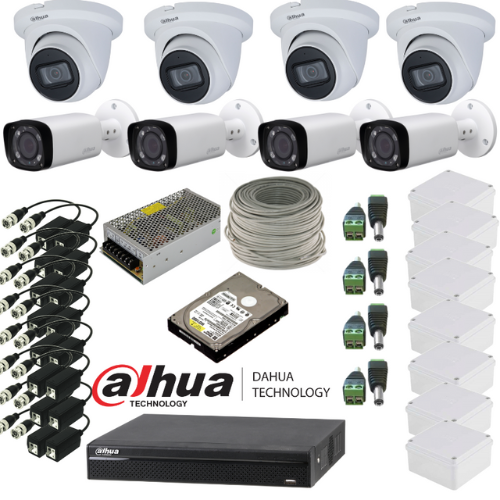 Dahua 8 Channel Camera Kit